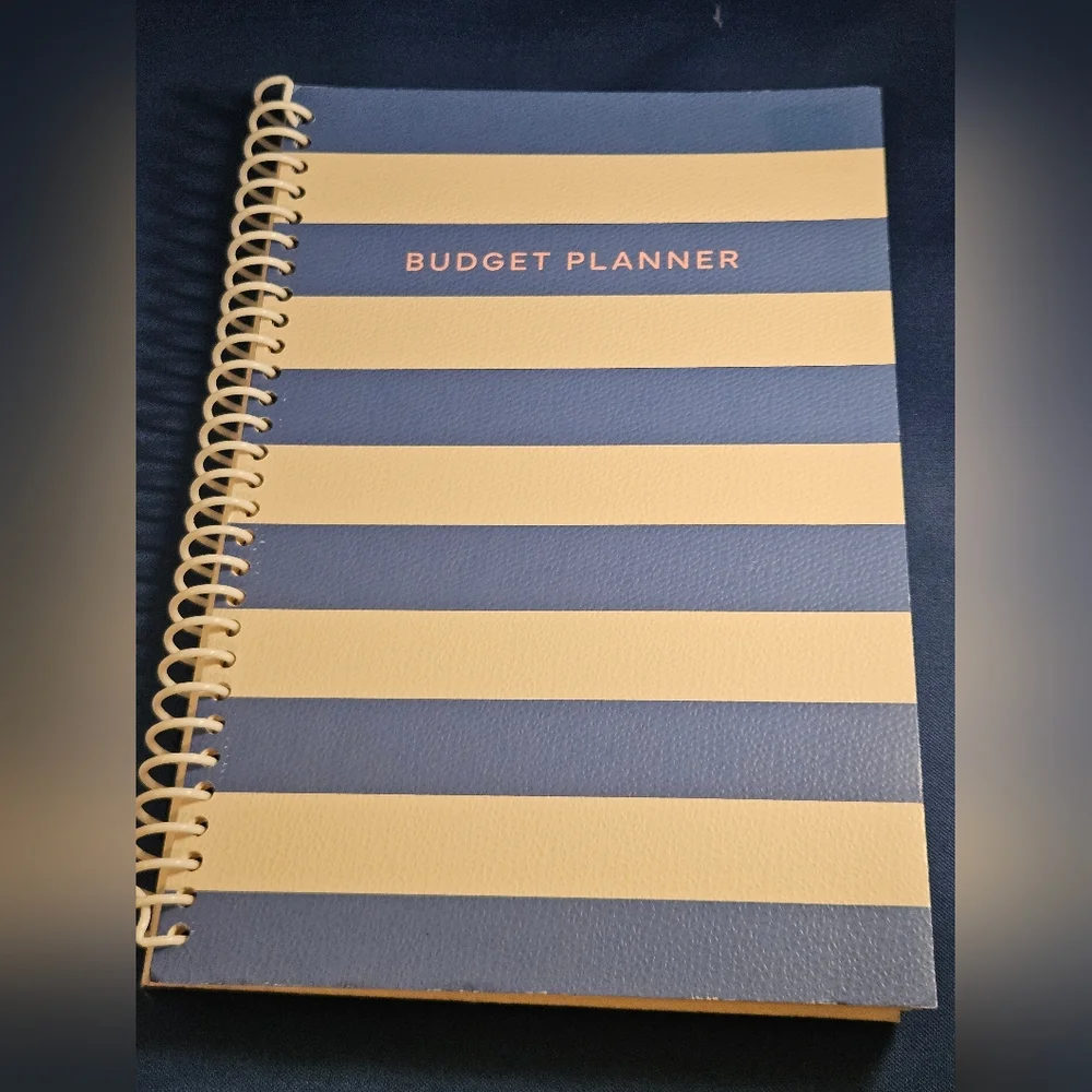 Blue and Cream Budget Planner